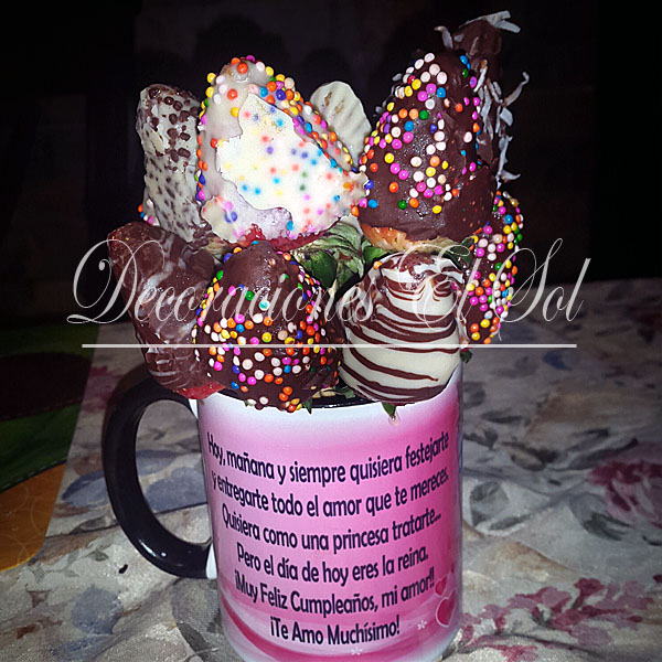 Arreglo "Amor, Dulce Amor" con Jarro Personalizado - Imagen 2