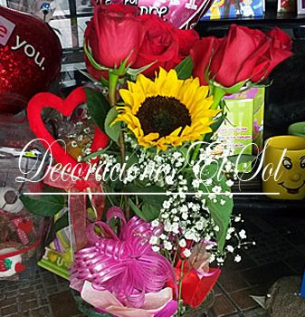 Arreglo "La Pecera del amor"