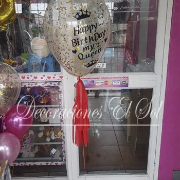 Globos Personalizados Confetti GRANDE