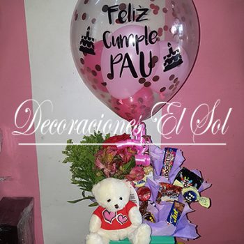 Bouquet de Chocolates “Mi tierno corazón”