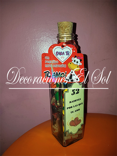Bouquet de Chocolates “52 Razones por las que Te Amo”