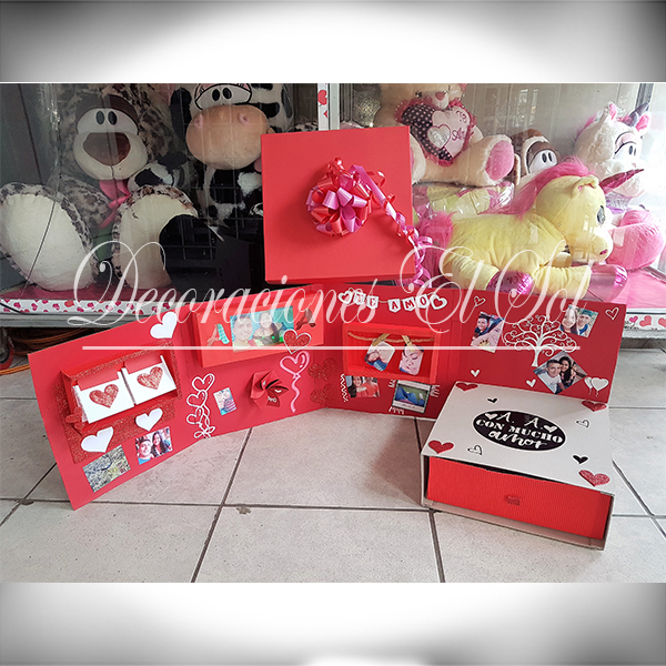 Caja de regalo personalizada sweet 35 cms