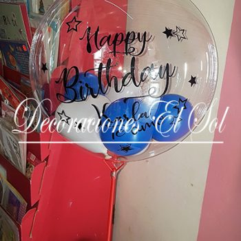 Globo Burbuja Personalizado con Aire