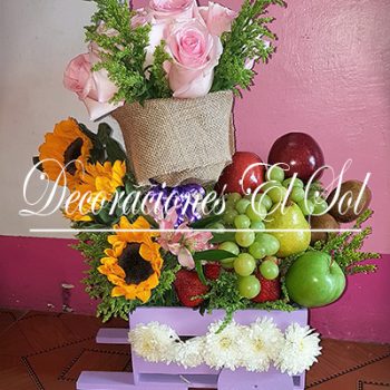 Arreglo "Flores y Frutas para ti Princesa"