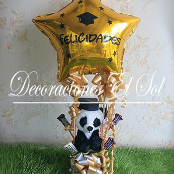 Arreglos con Peluches “Felicidades”