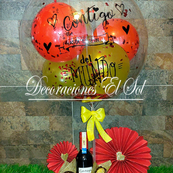 San Valentín “Contigo hasta el fin del mundo”