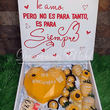 San Valentín “Corazón de chocolate”